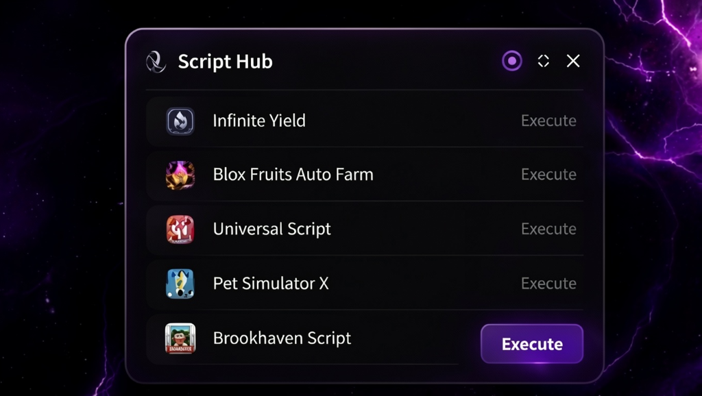 Delta Executor Central de Scripts UI
